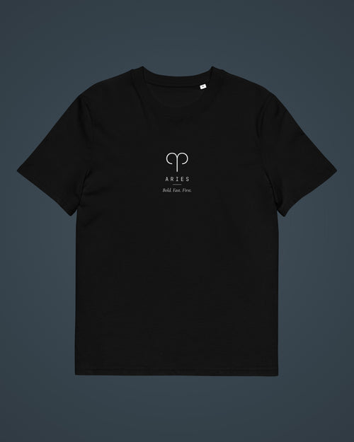 Aries — The Signs Tee in Black