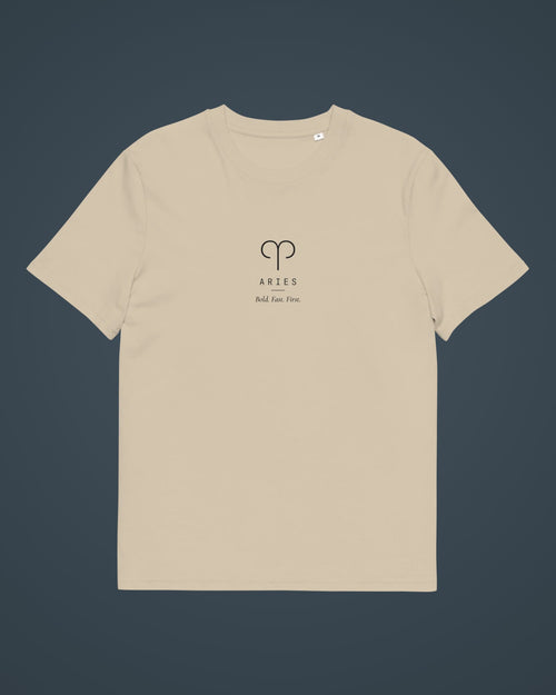 Aries — The Signs Tee in Desert Dust